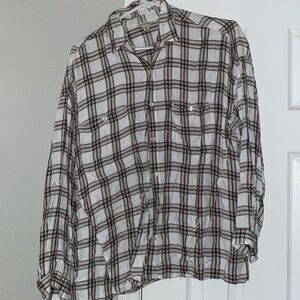Plaid blouse (small)